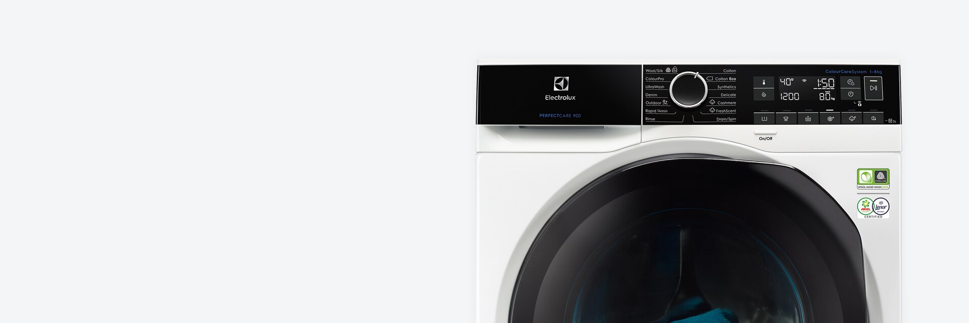 Electrolux pralni stroj s sprednjim polnjenjem